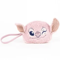 Cerdá Adult Películas Y Personajes De Disney ·Lilo Y Stitch|Bolsos Y Carteras Disney^Cartera Borreguillo Stitch Angel Rosa 100% Poliéster