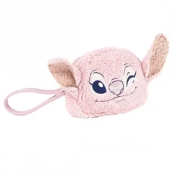 Cerdá Adult Películas Y Personajes De Disney ·Lilo Y Stitch|Bolsos Y Carteras Disney^Cartera Borreguillo Stitch Angel Rosa 100% Poliéster