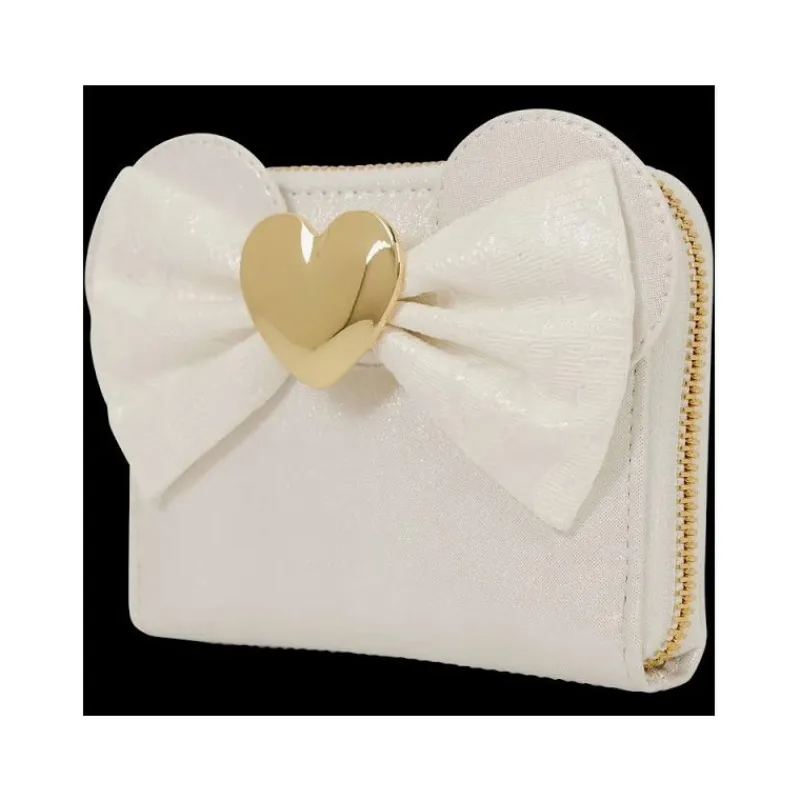 Loungefly Películas Y Personajes De Disney ·Mickey & Minnie|Bolsos Y Carteras Disney^Cartera con cremallera Minnie Mouse Diseño Boda