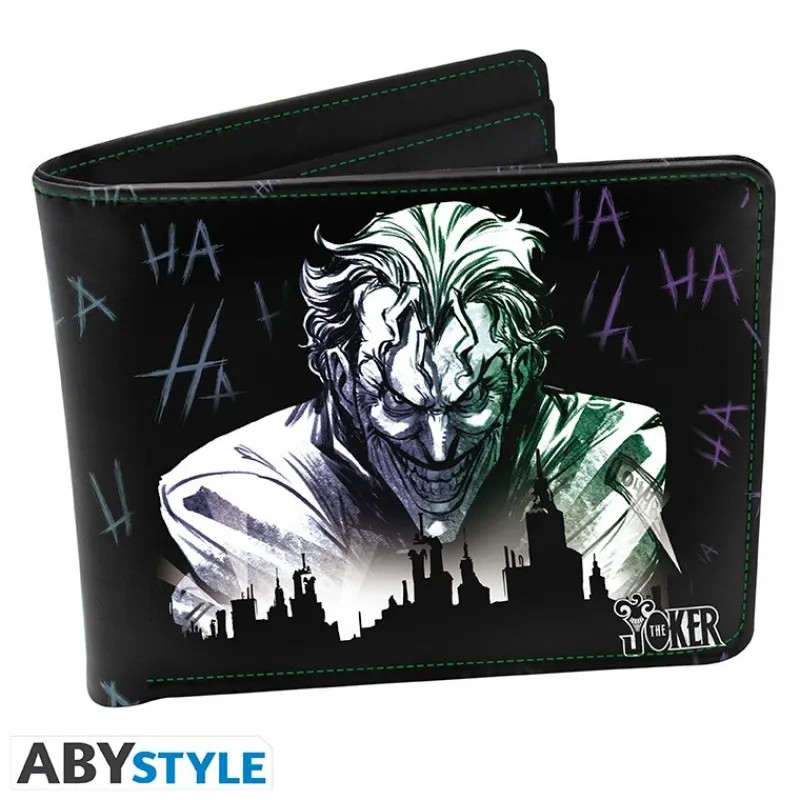 Best Cartera DC Comics "Laughing Joker" de Vinilo Regalos De Villanos Dc