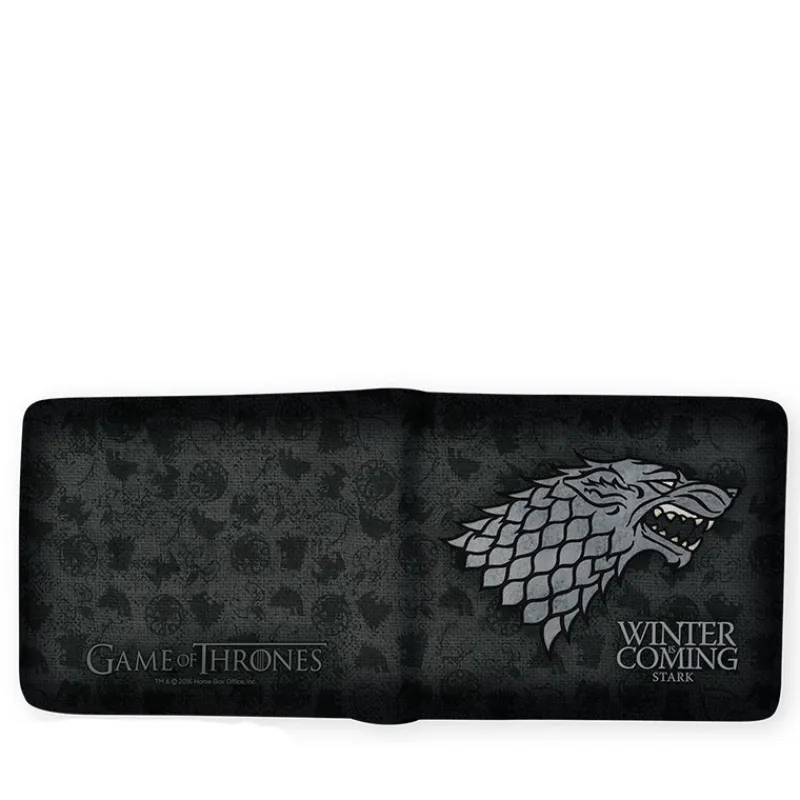 Abystyle Juego De Tronos Y La Casa Del Dragón ^Cartera Juego de Tronos Stark Sigil