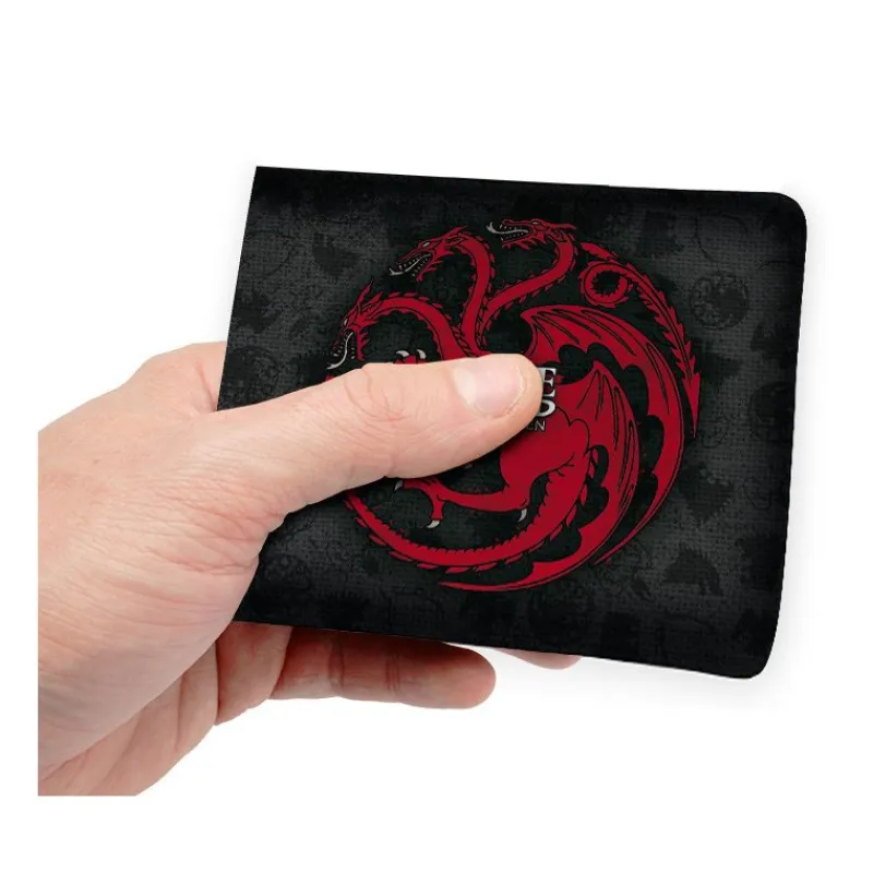 Hot Cartera Juego de Tronos Targaryen Emblema Juego De Tronos Y La Casa Del Dragón