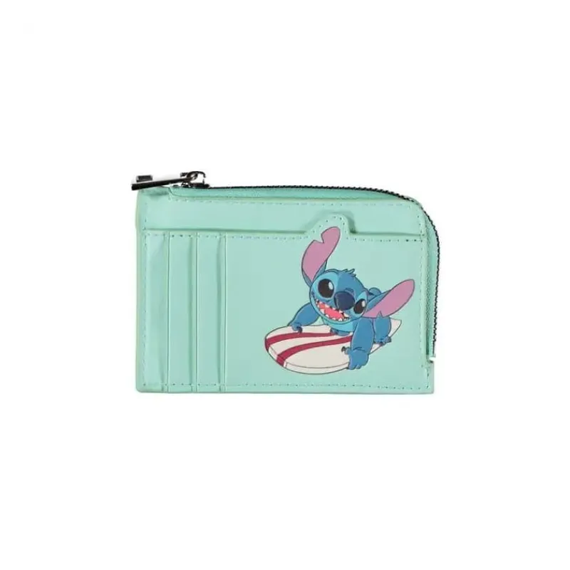 DIFUZED Películas Y Personajes De Disney ·Lilo Y Stitch|Bolsos Y Carteras Disney^Cartera para Tarjetas Lilo & Stitch de Alta Calidad
