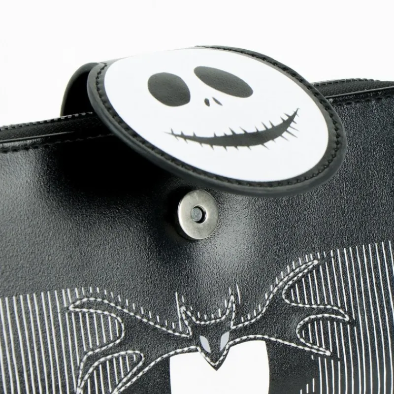 Cerdá Adult Pesadilla Antes De Navidad^Cartera Polipiel Nightmare Before Christmas Negra