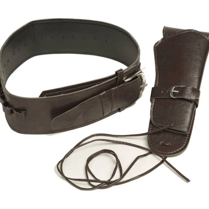 Disfrazzes Armas, Espadas Y Escudos Disfraces^Cartuchera y cinturón de Vaquero de 54 cm