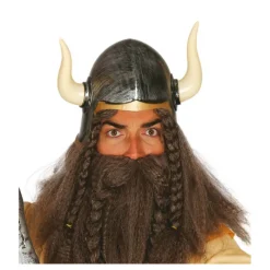 Discount Casco de Bárbaro con cuernos Sombreros Y Cascos Para Disfraces