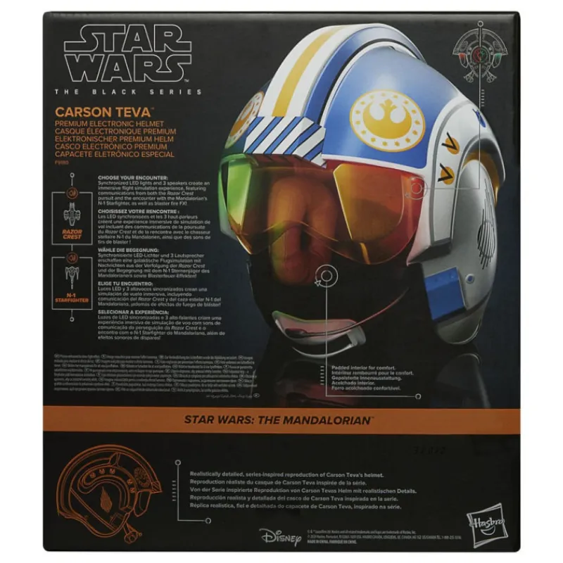 Outlet Casco Electrónico Carson Teva Star Wars: The Mandalorian Black Series Replicas Y Coleccionismo Star Wars
