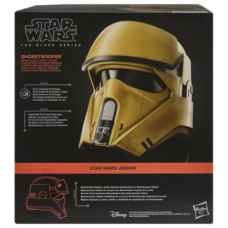 Hasbro Replicas Y Coleccionismo Star Wars ^Casco Electrónico Shoretrooper Star Wars: Andor Black Series