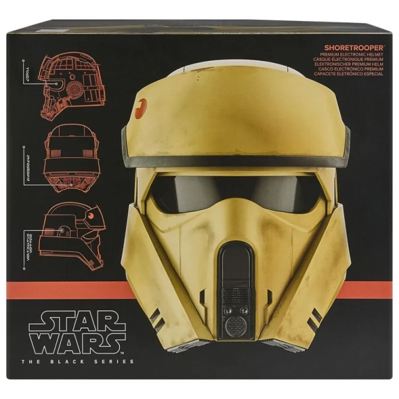 Hasbro Replicas Y Coleccionismo Star Wars ^Casco Electrónico Shoretrooper Star Wars: Andor Black Series