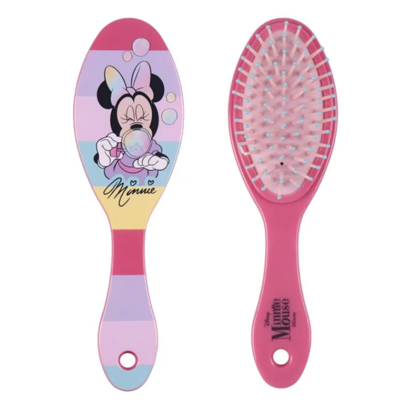 Hot Cepillo Desenredante Minnie Disney Para Niñas|Accesorios Para El Pelo, Gafas De Sol Y Kits De Belleza Infantiles