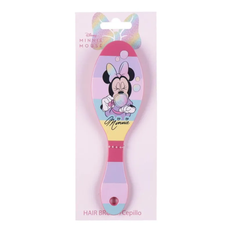 Hot Cepillo Desenredante Minnie Disney Para Niñas|Accesorios Para El Pelo, Gafas De Sol Y Kits De Belleza Infantiles