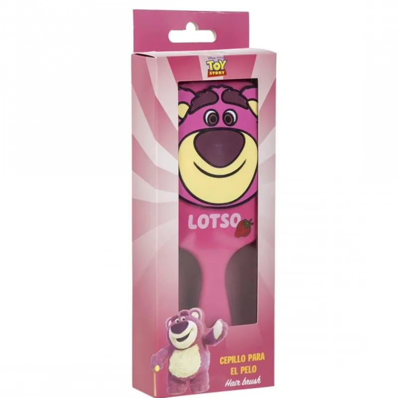 Cerdá Adult Películas Y Personajes De Disney ·Toy Story^Cepillo Rectangular Toy Story Lotso de Plástico ABS Rosa