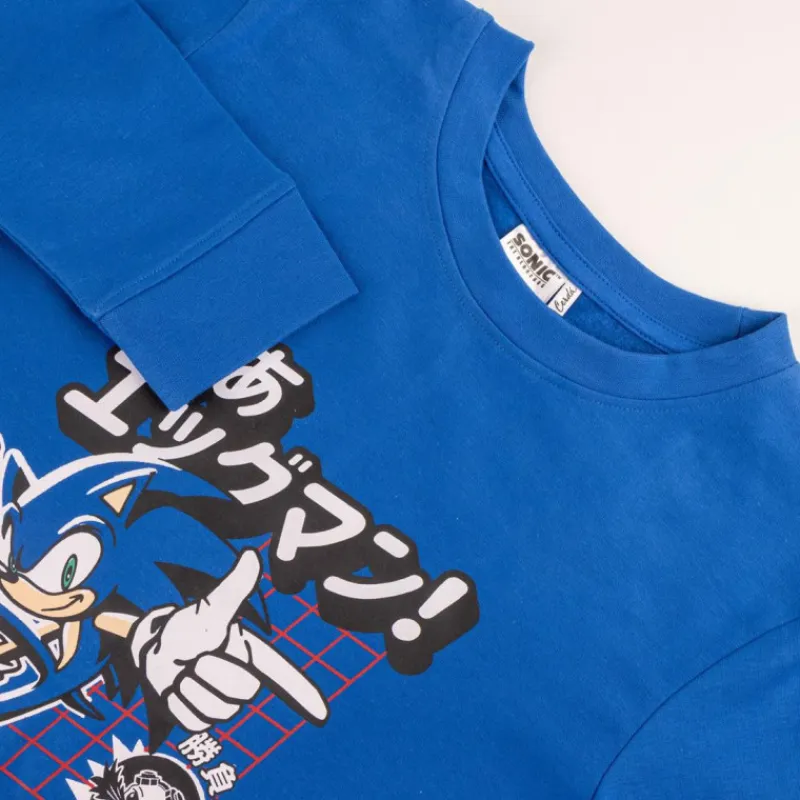 Niños Cerdá Kids Ropa Y Téxtil: Cosas Que Ponerse Para Niños ^Chandal Sonic 5 a 12 años