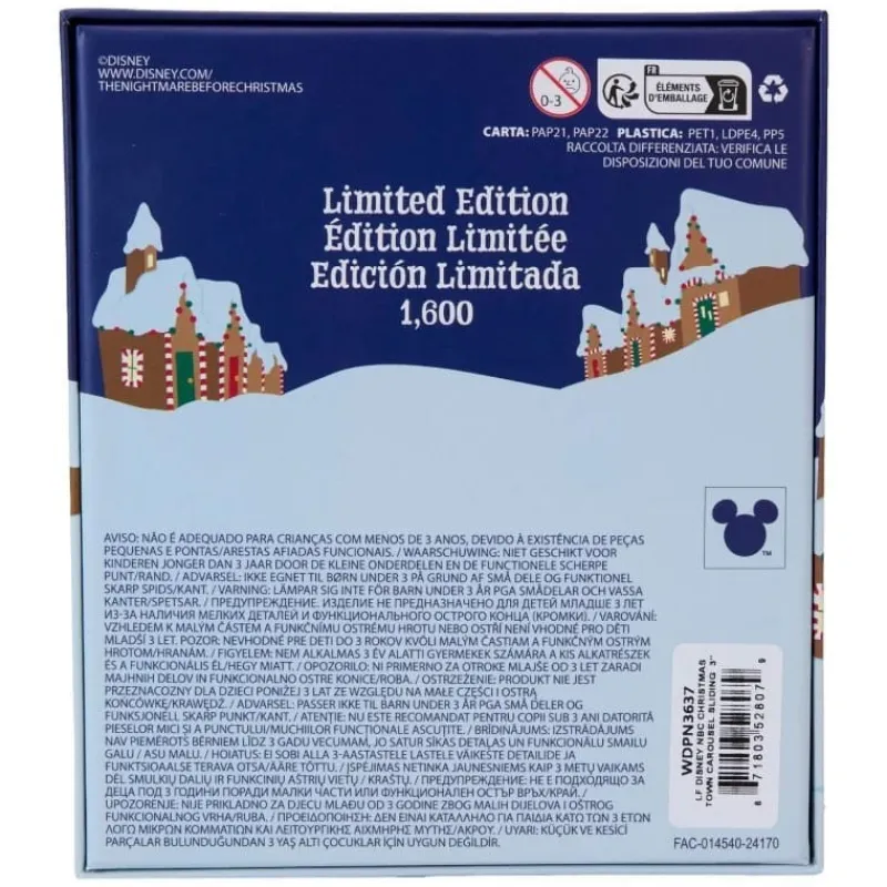 Discount Chapa esmaltada Limited Edition Carousel Pesadilla antes de Navidad Pesadilla Antes De Navidad