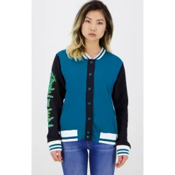 DIFUZED Rick And Morty^Chaqueta beisbol Rick y Morty