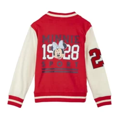Niños Cerdá Kids Disney Para Niñas|Ropa Y Téxtil: Cosas Que Ponerse Para Niños ^Chaqueta infantil Cotton Brushed Baseball Minnie