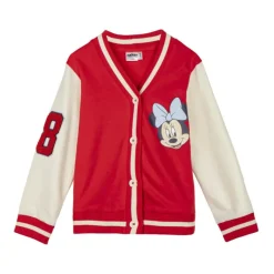 Niños Cerdá Kids Disney Para Niñas|Ropa Y Téxtil: Cosas Que Ponerse Para Niños ^Chaqueta infantil Cotton Brushed Baseball Minnie