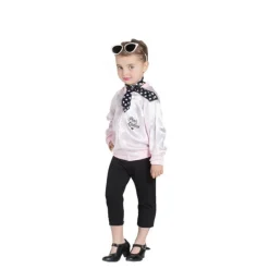 Chaqueta Rosa de Pink Ladies para niña Prendas Accesorias Para Disfraces|Disfraces Infantiles