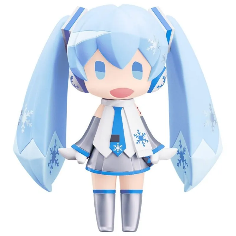 Discount Character Vocal Series 01: Hatsune Miku Figura HELLO! GOOD SMILE Snow Miku 10 cm Figuras