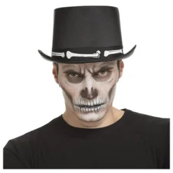 Discount Chistera de Huesos de Esqueleto Sombreros Y Cascos Para Disfraces |Accesorios Halloween Y Terror