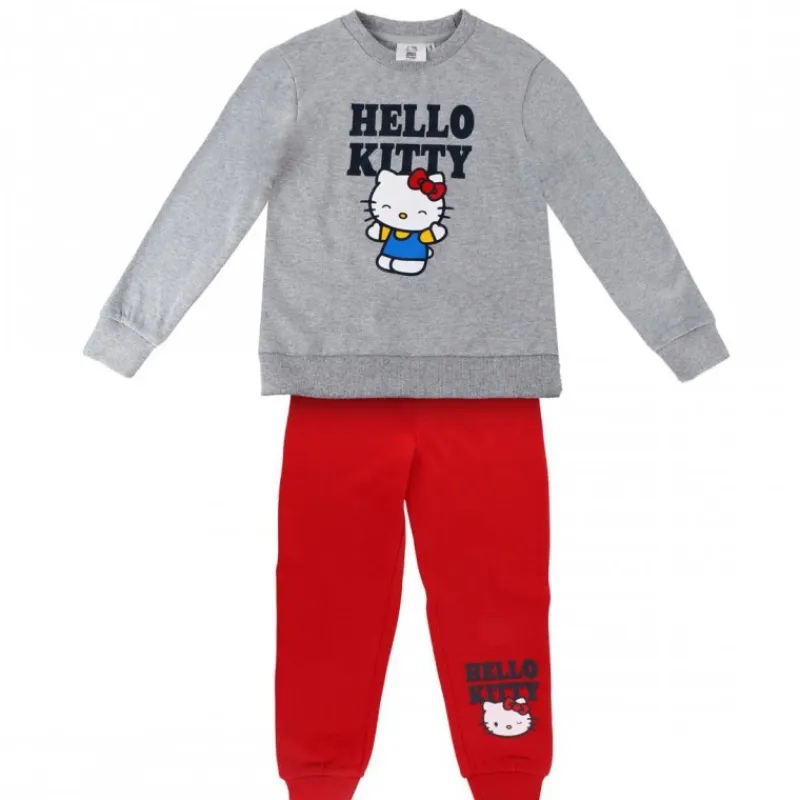 Niños Cerdá Kids Disney Para Niñas|Ropa Y Téxtil: Cosas Que Ponerse Para Niños ^Chándal Hello Kitty para Niñas 6-12 Años, Algodón y Poliéster