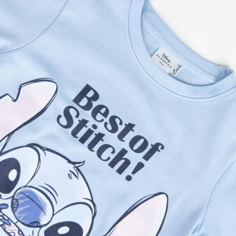 Cerdá Kids Stitch Kids^Chándal Infantil de Stitch – Comodidad y Estilo en Algodón