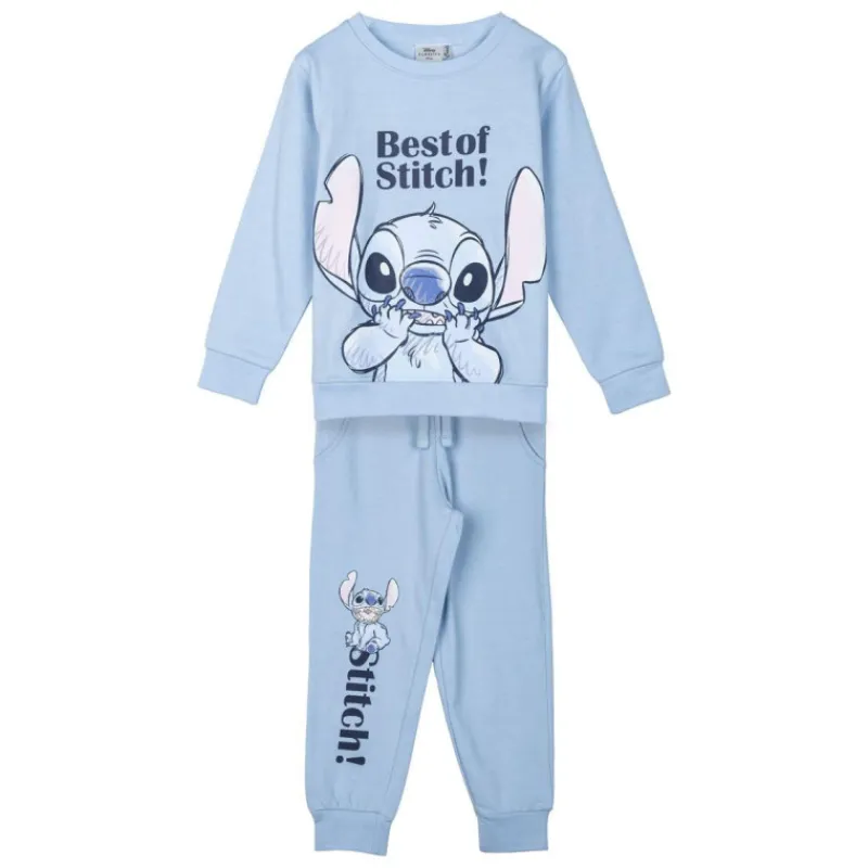 Cerdá Kids Stitch Kids^Chándal Infantil de Stitch – Comodidad y Estilo en Algodón