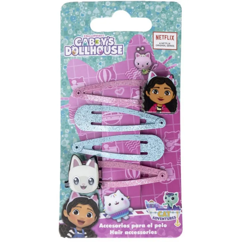 Cerdá Kids Accesorios Para El Pelo, Gafas De Sol Y Kits De Belleza Infantiles |Gabby'S Dollhouse^Clips accesorios pelo Gabby's Dollhouse