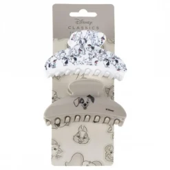 Cerdá Adult Disney Para Niñas|Accesorios Para El Pelo, Gafas De Sol Y Kits De Belleza Infantiles ^Clips de Pelo Disney 101 Dálmatas Set de 2