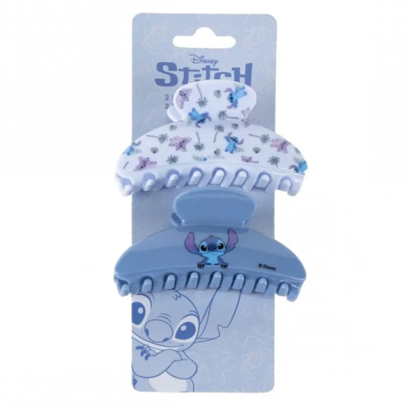 Outlet Clips de Pelo Stitch Disney 100% Plástico ABS - Azul Películas Y Personajes De Disney ·Lilo Y Stitch|Regalos Stitch Baratos