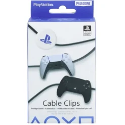 Paladone Products Regalos Y Coleccionismo Para Gamers - Cosas De Videojuegos Míticos^Clips para Cables Playstation