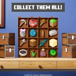 The Noble Collection Minecraft|Regalos Y Coleccionismo Para Gamers - Cosas De Videojuegos Míticos^Cofre de Botín Llanura Minecraft -