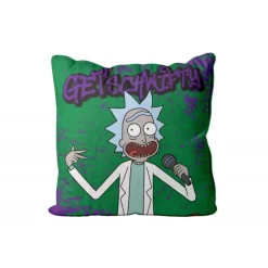 Sale Cojín cuadrado Rick y Morty Get Schwifty Rick And Morty