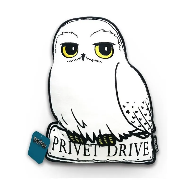 Niños Abystyle Harry Potter Para Niños|Ropa Y Téxtil: Cosas Que Ponerse Para Niños ^Cojín Hedwig Harry Potter 35 cm