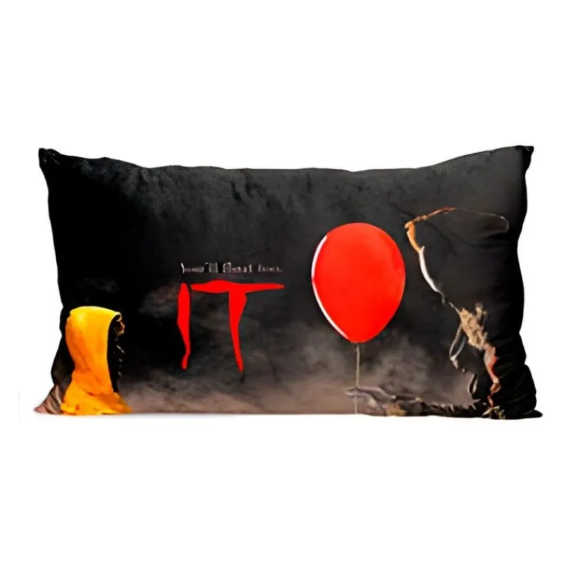 Cojín IT 'You'll float too' 50 x 30 cm Oficial Pennywise It Y Stephen King |Coleccionismo De Miedo Y Terror