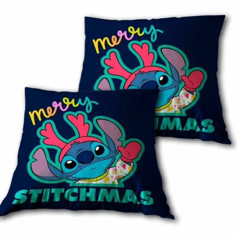 Clearance Cojín Lilo & Stitch Disney Navidad 40x40 cm Películas Y Personajes De Disney ·Lilo Y Stitch|Disney Hogar