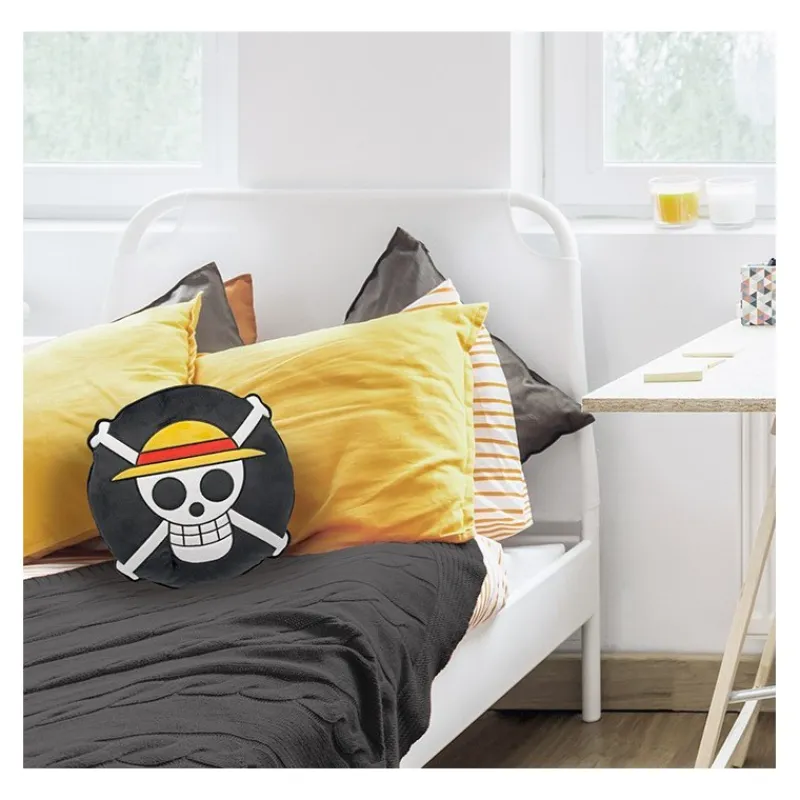 Abystyle Hogar One Piece^Cojín One Piece Emblema Pirata 30 cm