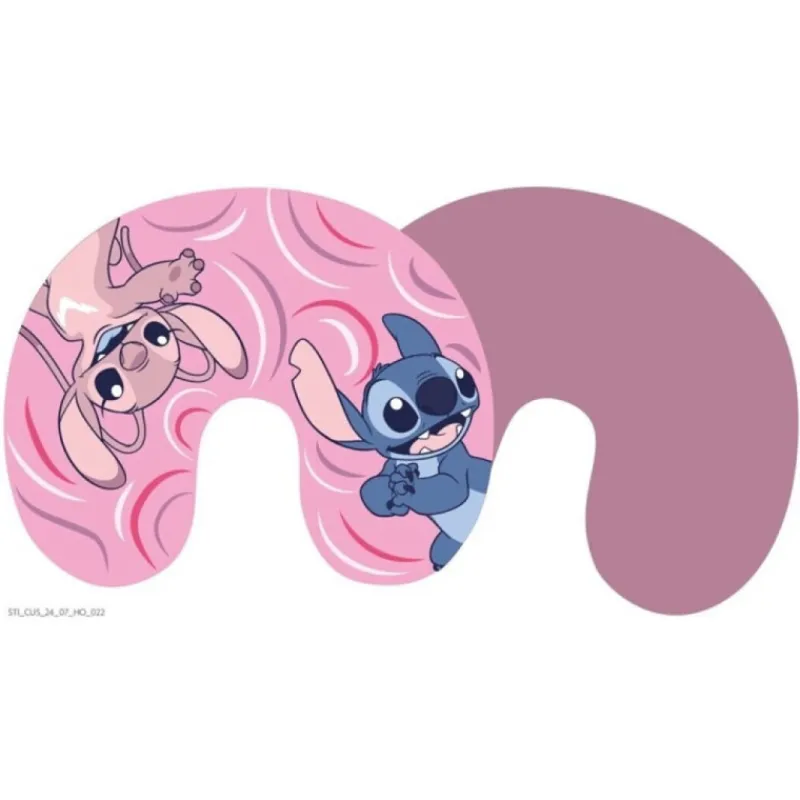 New Cojín para Cuello de Viaje Disney Stitch y Angel Películas Y Personajes De Disney ·Lilo Y Stitch|Disney Hogar