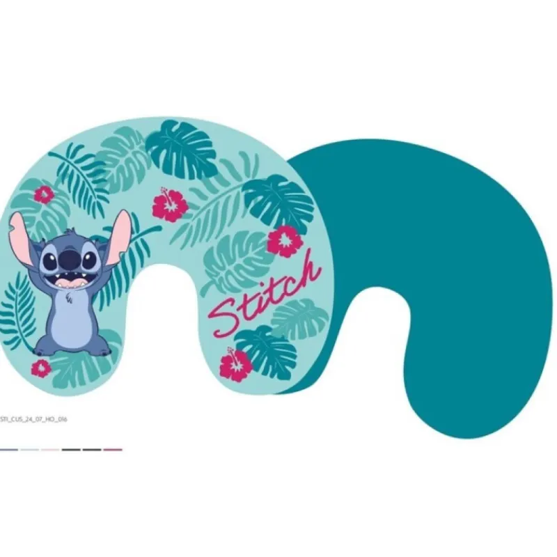 New Import Películas Y Personajes De Disney ·Lilo Y Stitch|Disney Hogar^Cojín para Cuello Viaje Stitch Aloha Disney