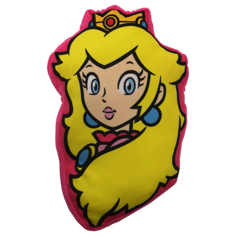 New Import Regalos Y Coleccionismo Para Gamers - Cosas De Videojuegos Míticos|Hogar Super Mario^Cojín Peach 40cm Super Mario Bros
