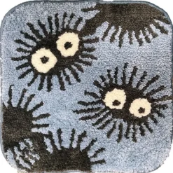 Marushin Más Regalos De Ghibli Y Totoro |Ghibli Hogar^Cojín Silla Soot Sprites Mi Vecino Totoro 38x38 cm Poliéster