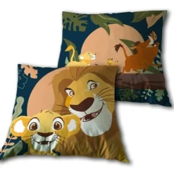 Hot Cojín Simba y Mufasa 40cm El Rey León Películas Y Personajes De Disney ·El Rey León|Disney Hogar