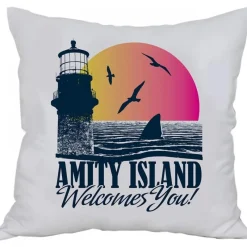 Clearance Cojín Tiburón Amity Island de Jaws - Tiburón