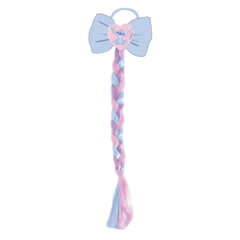 Cerdá Kids Disney Para Niñas|Accesorios Para El Pelo, Gafas De Sol Y Kits De Belleza Infantiles ^Coletero Extensible de Stitch Multicolor