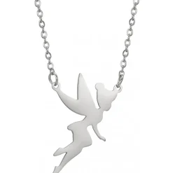 Frikileria Películas Y Personajes De Disney ·Campanilla Y Peter Pan|Joyas Disney^Colgante de Acero Campanilla Disney