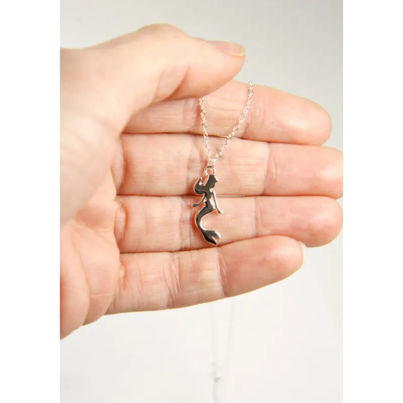Online Colgante plata Ariel La Sirenita Disney Películas Y Personajes De Disney ·La Sirenita Ariel Y Flounder|Joyas Disney
