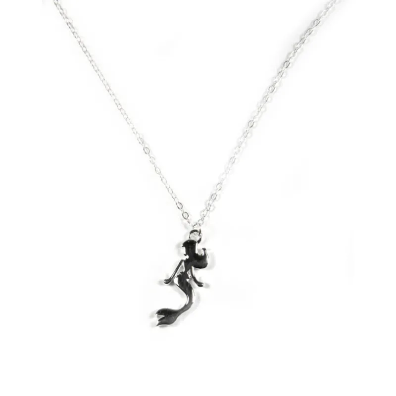 Online Colgante plata Ariel La Sirenita Disney Películas Y Personajes De Disney ·La Sirenita Ariel Y Flounder|Joyas Disney