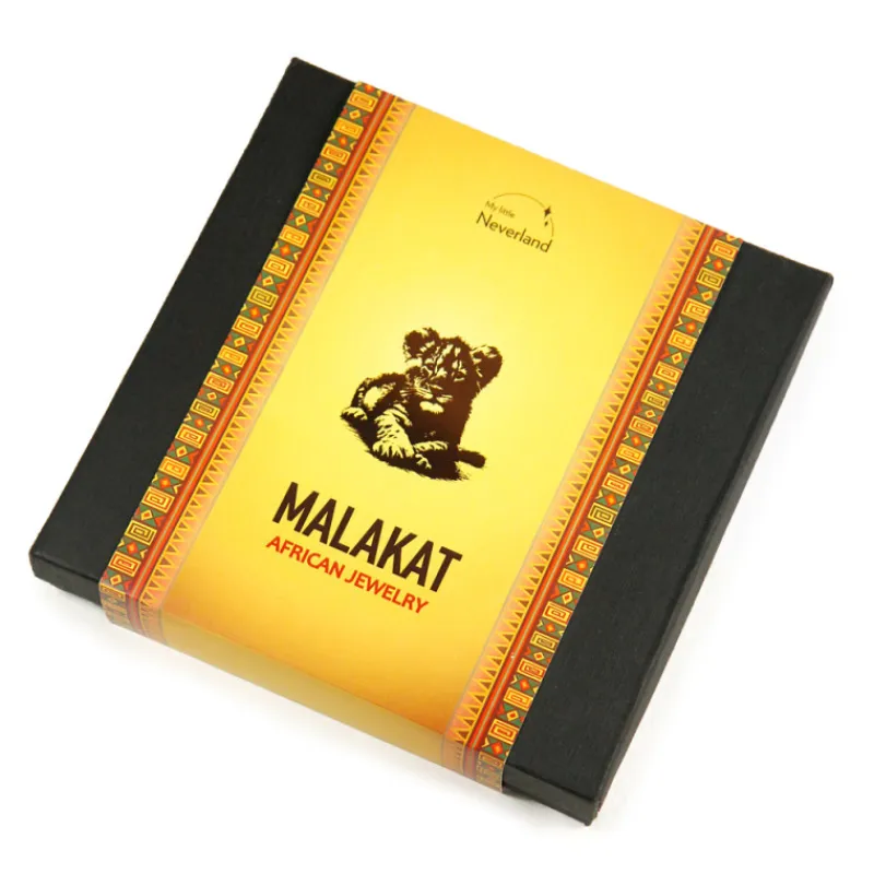 Frikileria Películas Y Personajes De Disney ·El Rey León|Joyas Disney^Colgante Tribal Simba – Joya Africana con Piedras de Mauritania