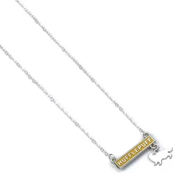 Collar con la placa de Hufflepuff Harry Potter Hufflepuff