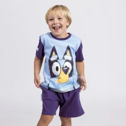 Sale Conjunto 2 Piezas Bluey para Niños Niños Ropa Y Téxtil: Cosas Que Ponerse Para Niños